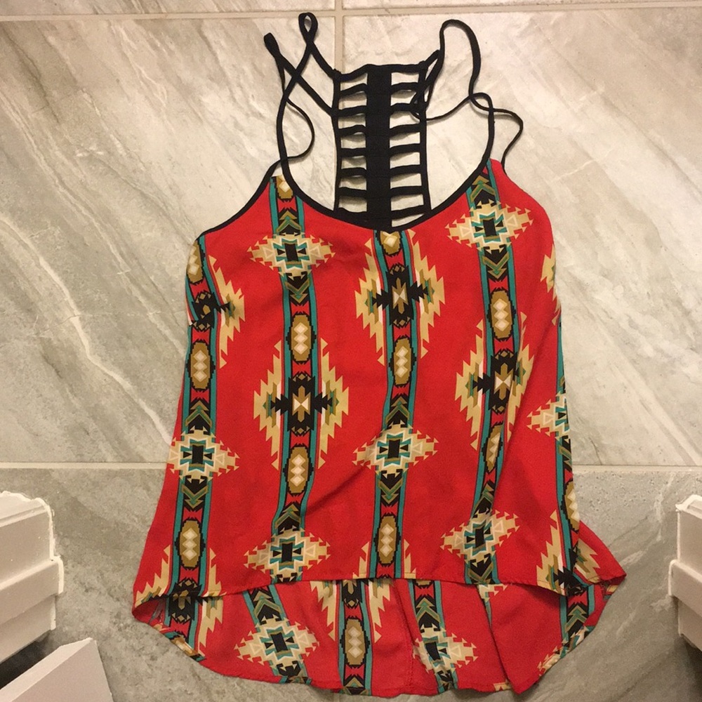 Tribal printed tank!